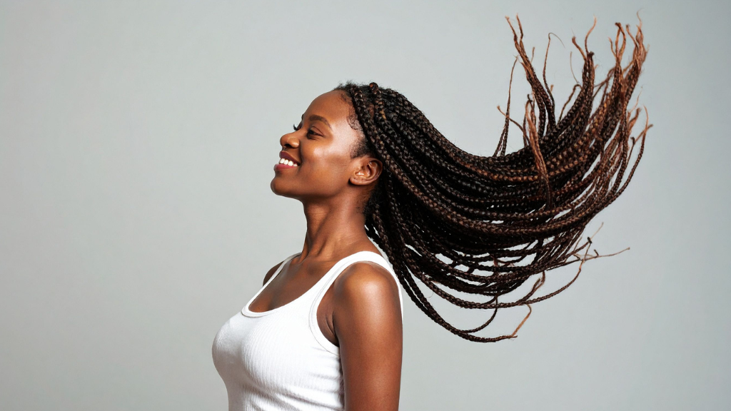 African Long Black Hair