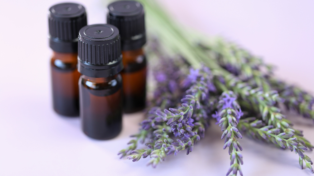 Bottle of Lavender Oil